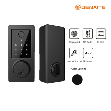 Serrure de porte intelligente à pêne dormant J07