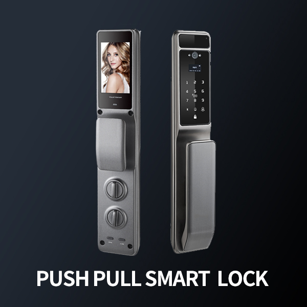 serrure de porte intelligente push pull p80