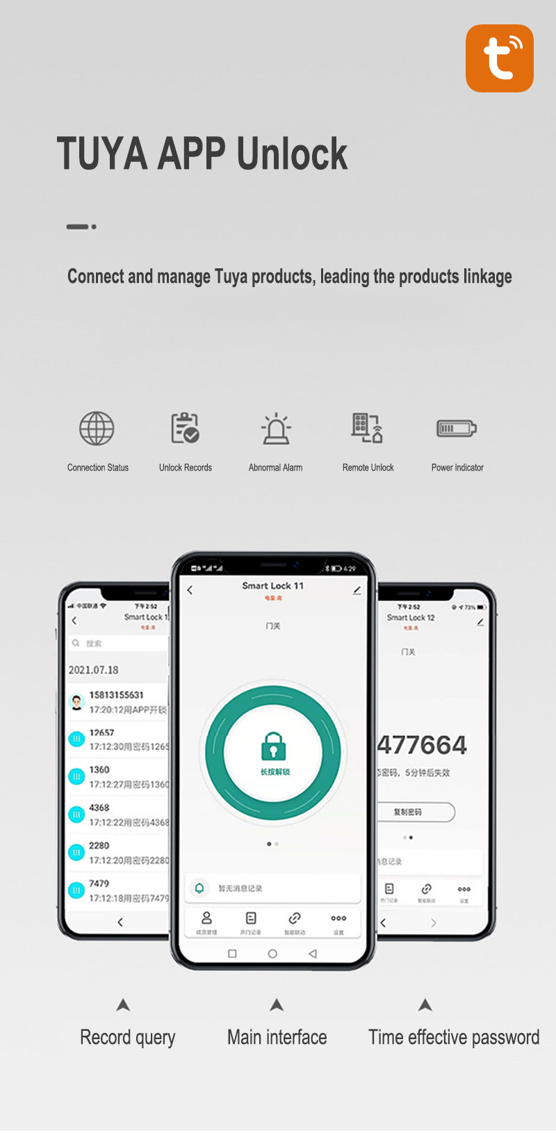 porte d'entr&eacute;e &agrave; serrure intelligente