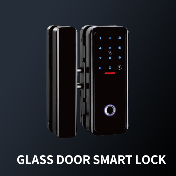 serrure intelligente de porte en verre