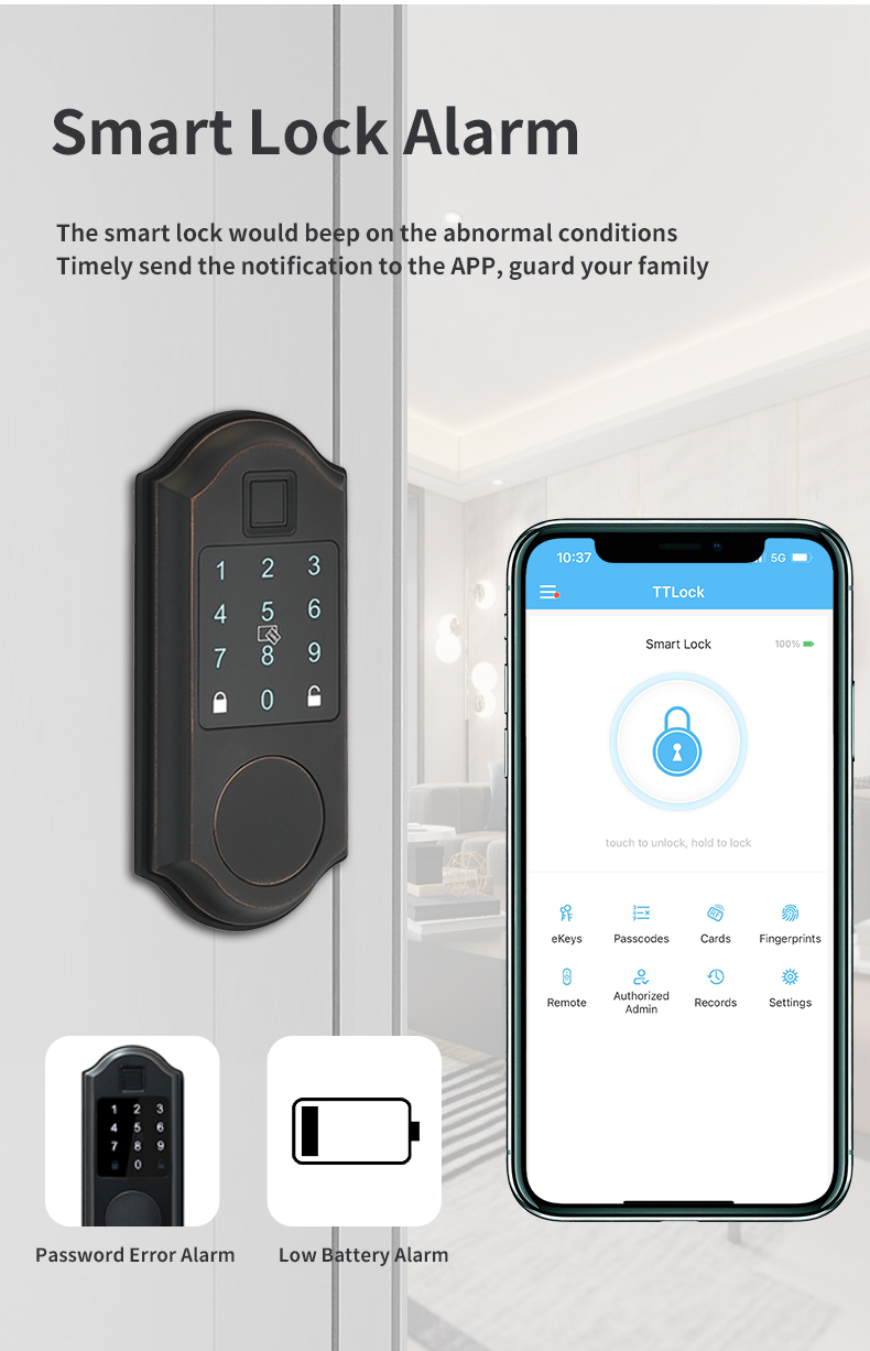 serrures intelligentes pour la maison